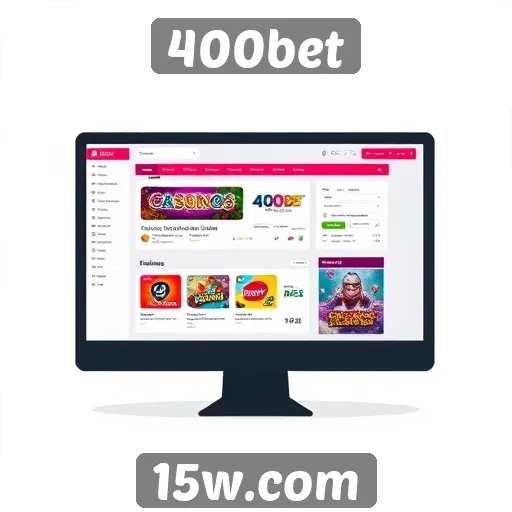 Avaliação da interface do usuário no site 400bet